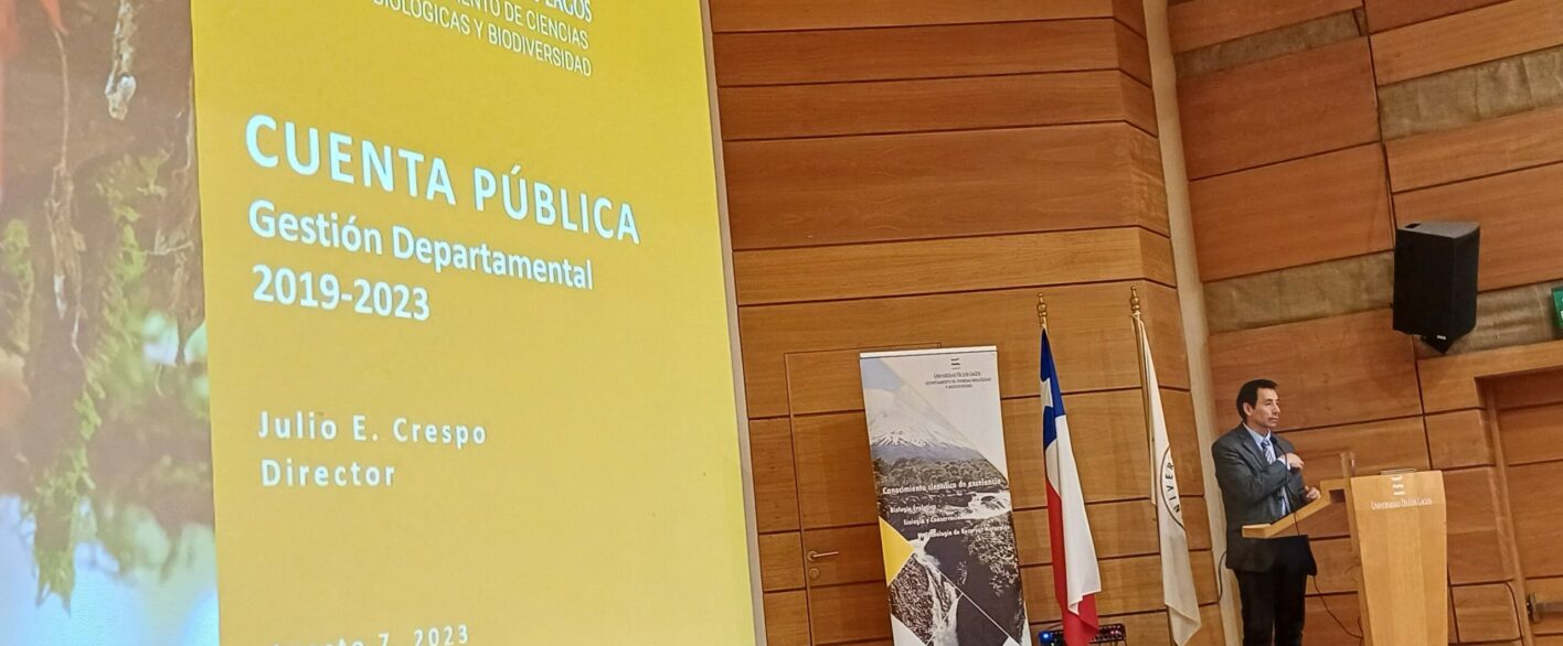 Departamento de Ciencias Biológicas y Biodiversidad ULagos rindió cuenta de su gestión